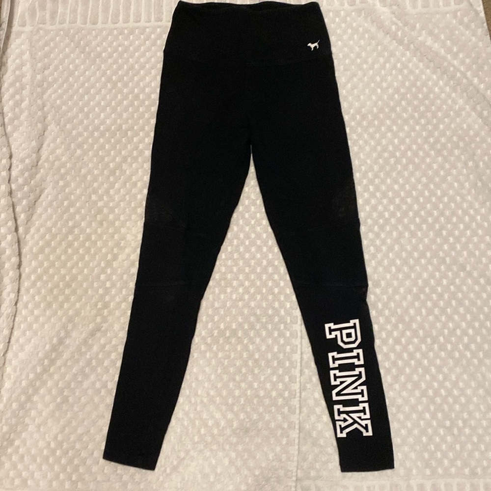 PINK mesh leggings